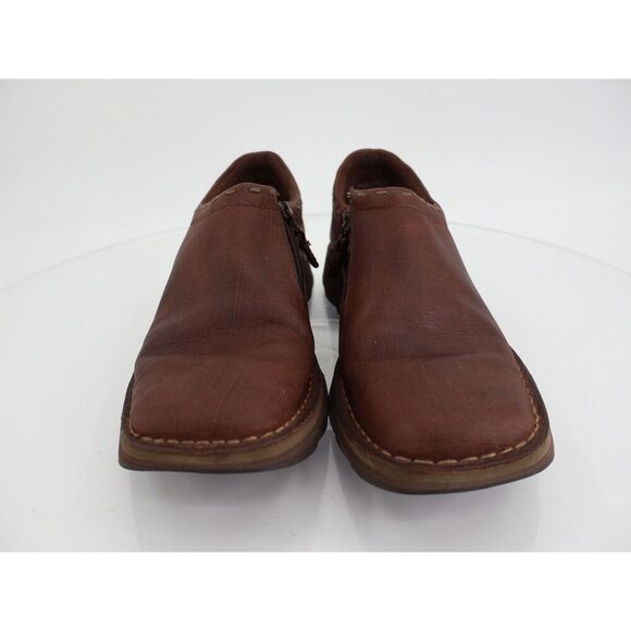 Timberland Smart System Loafers Womens 7M Brown Leather Shoes Size Zip Comfort - Picture 4 of 12